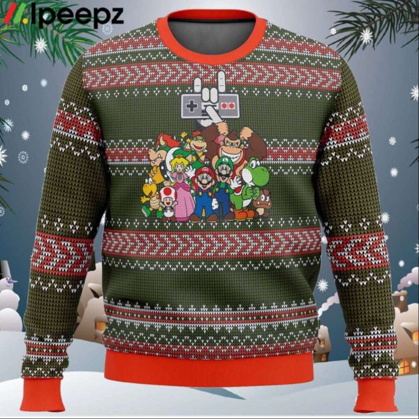 Nintendo Ugly Christmas Sweater