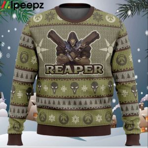 Overwatch The Reaper Ugly Christmas Sweater