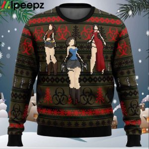 Resident Evil Ugly Christmas Sweater