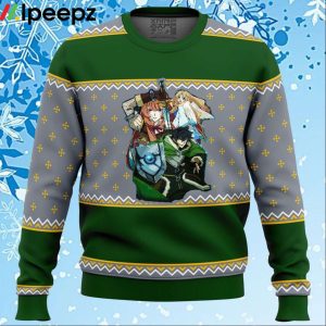Rising of the Shield Hero Characters Ugly Christmas Sweater