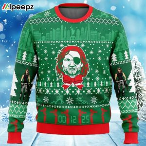 Russell for the Holidays Escape in New York Ugly Christmas Sweater