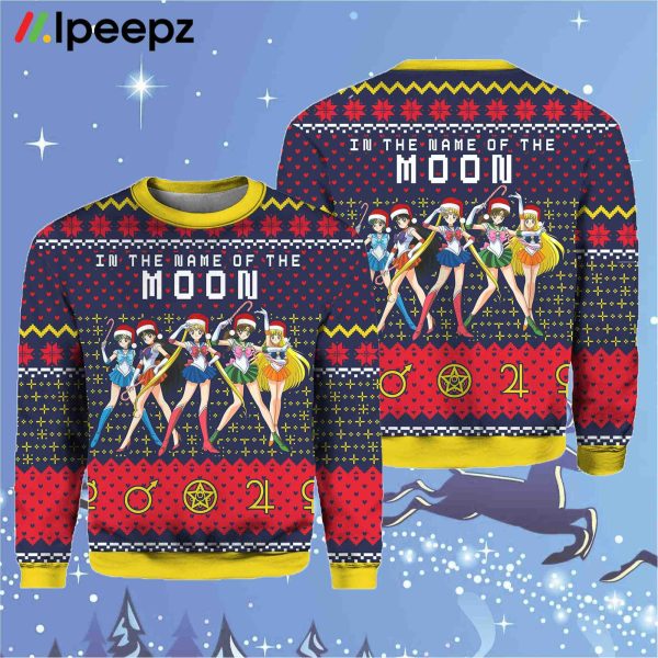 Sailor Moon Ugly Christmas Sweater