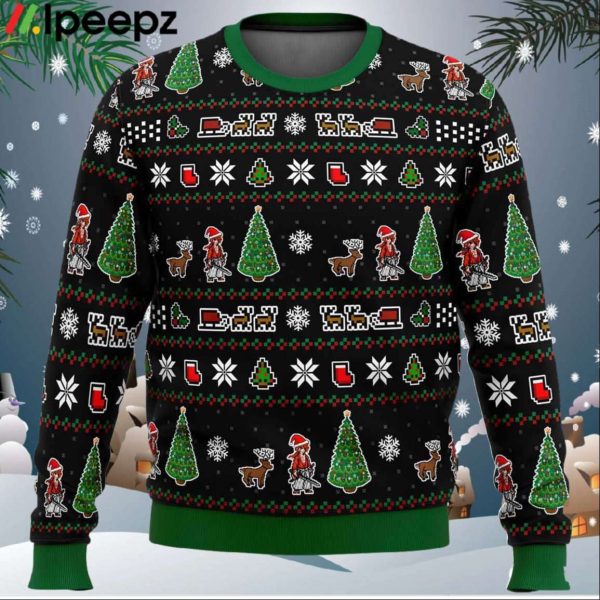 Samurai X Christmas Tree Ugly Christmas Sweater