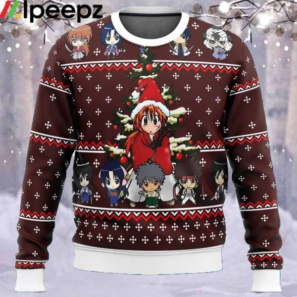 Samurai X Ugly Christmas Sweater