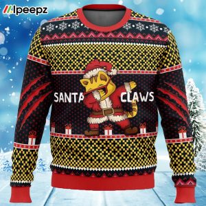 Santa Claws Ugly Christmas Sweater