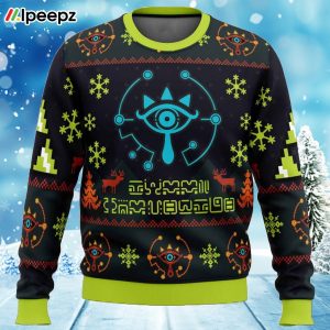 Sheikah Legend of Zelda Ugly Christmas Sweater