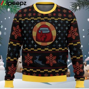 Shhhhhh Among Us Ugly Christmas Sweater