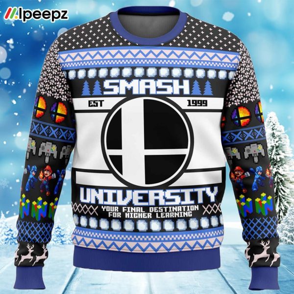 Smash University Ugly Christmas Sweater