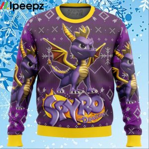 Spyro the Dragon Ugly Christmas Sweater