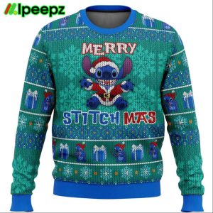 Stitch Merry Stitchmas Ugly Christmas Sweater