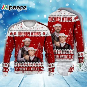 Swift Kelce Ugly Christmas Sweater