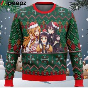 Sword Art Online Ugly Christmas Sweater