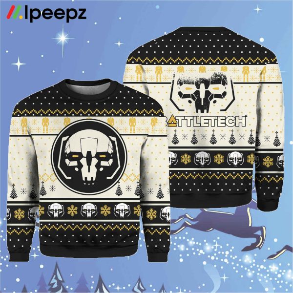 Tactical Battletech Christmas Ugly Sweater