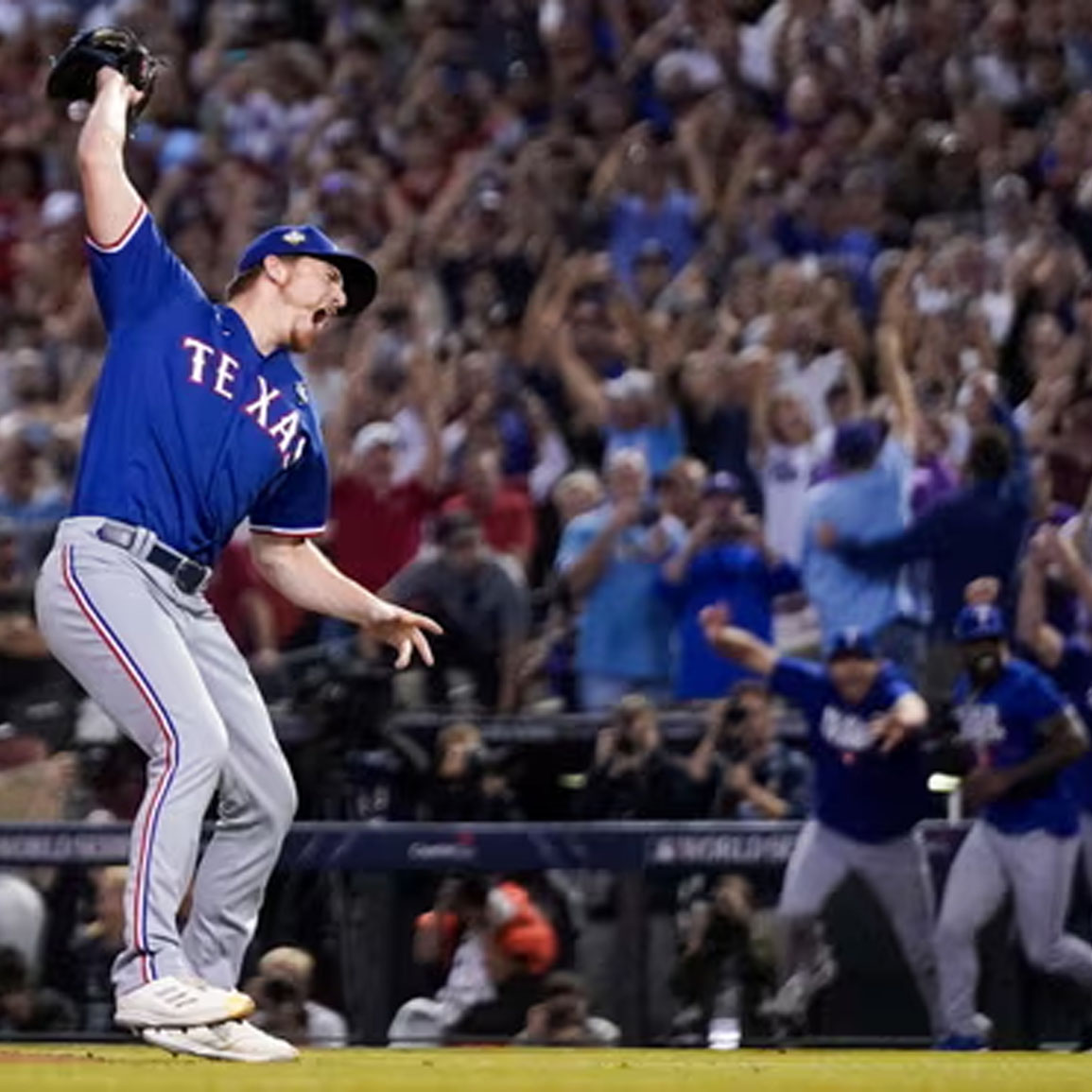 Texas Rangers clinch their inaugural World Series championship after 63 years of waiting
