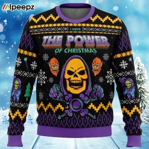 The Evil Power of Christmas He Man Ugly Christmas Sweater