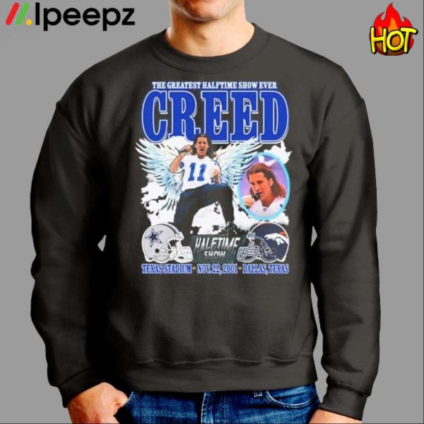 The Greatest Halftime Show Ever Creed Shirt