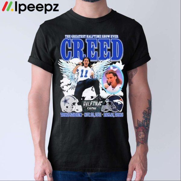 The Greatest Halftime Show Ever Creed Shirt