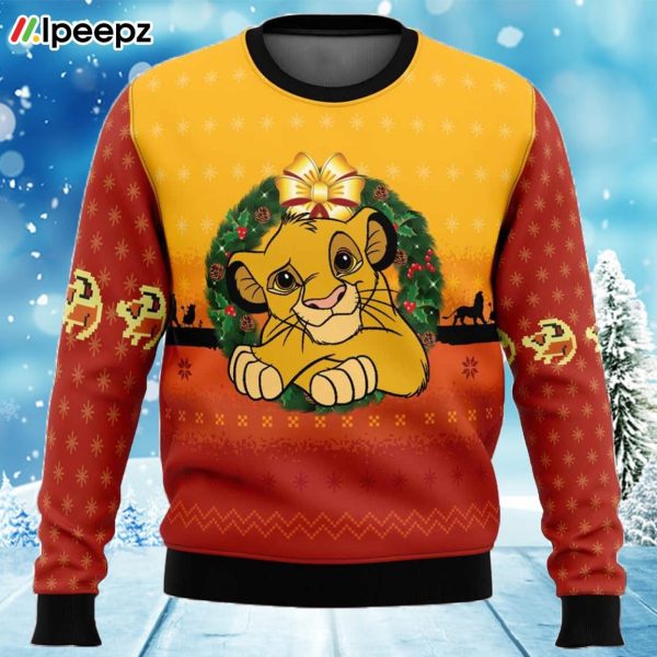 The Lion King Ugly Christmas Sweater