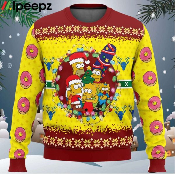 The Simpsons Ugly Christmas Sweater