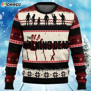 The Walking Dead Ugly Christmas Sweater