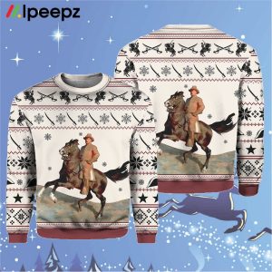 Theodore Roosevelt Cowboy Ugly Sweater