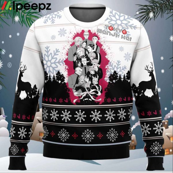 Toman Tokyo Revengers Ugly Christmas Sweater