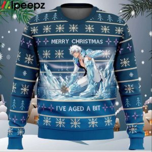 Toshiro Hitsugaya Bleach Thousand-Year Blood War Ugly Christmas Sweater