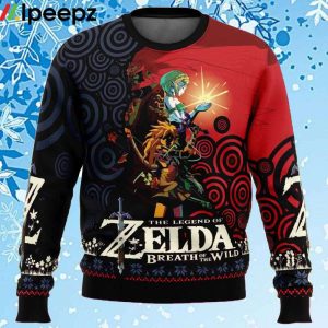 Triforce Legend of Zelda Ugly Christmas Sweater