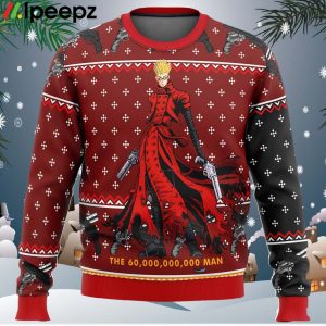 Trigun Vash the Stampede Ugly Christmas Sweater