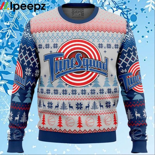 Tunesquad Space Jam Ugly Christmas Sweater