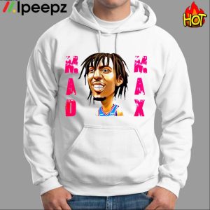 Tyrese Maxey Mad Max Caricature Philadelphia Basketball Shirt