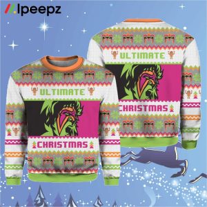 Ultimate Warrior Christmas Pro Wrestling Christmas Sweatshirt