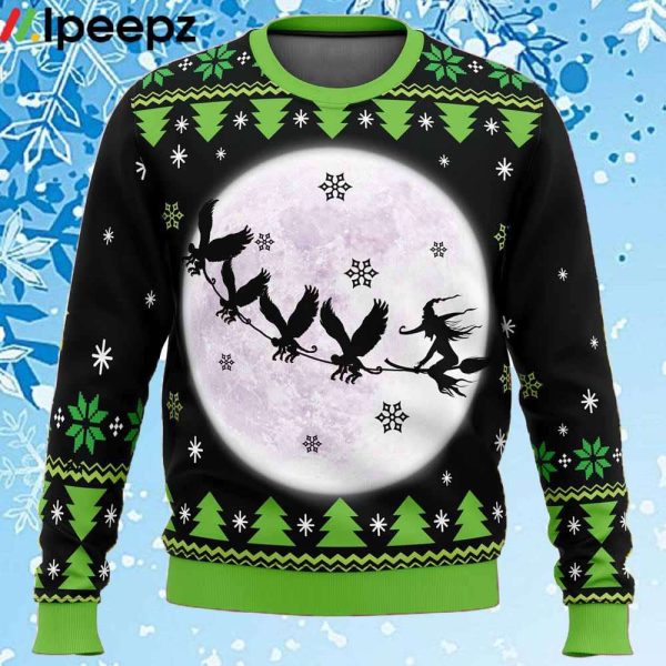 Wicked The Musical Ugly Christmas Sweater