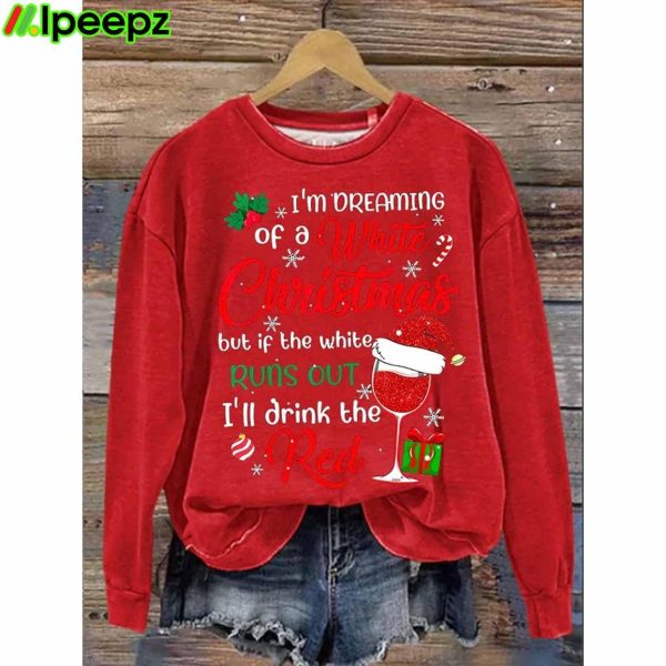 Women’s Christmas Casual Printed Long Sleeve Sweatshirt