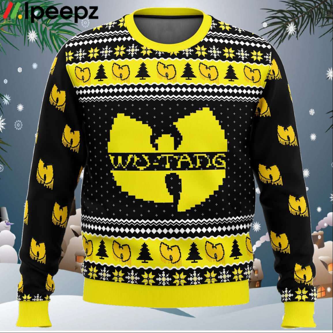 Wu tang christmas deals sweater the night before