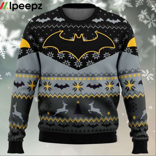 Xmas Batman DC Comics Ugly Christmas Sweater