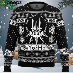 Yorha Nier Automata Ugly Christmas Sweater