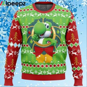 Yoshi Super Mario Ugly Christmas Sweater