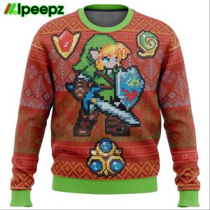 Zelda Link Gems Ugly Christmas Sweater