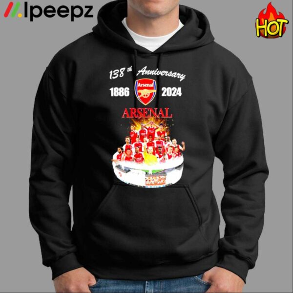 138th Anniversary 1886 2024 Arsenal Shirt