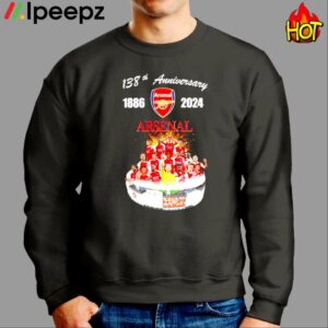 138th Anniversary 1886 2024 Arsenal Shirt