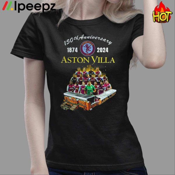 150th Anniversary 1874 2024 Aston Villa Shirt