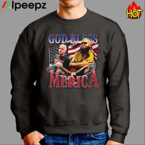 4Lifersworld Store Druski God Bless America Shirt