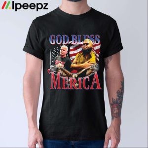 4Lifersworld Store Druski God Bless America Shirt