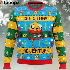 Adventure Time Ugly Sweater Jake The Dogugly Christmas Sweater