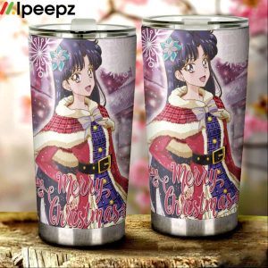Anime Christmas Sailor Mars Tumbler Cup Custom Accessories