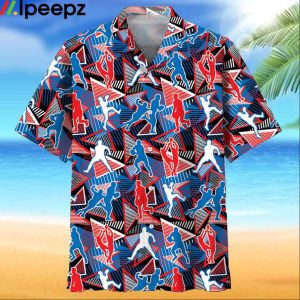 Ausie Football Rules Abstract Sporty Pattern Hawaiian Shirt