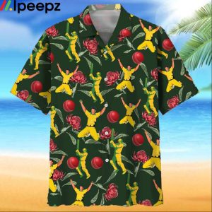 Aussie Colorful Cricket Hawaiian Shirt