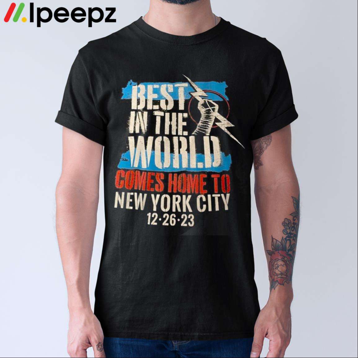 Best In The World Comes Home To New York City Shirt