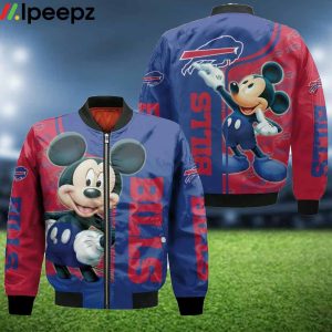 Buffalo Bills 3d Jersey Bomber Jacket